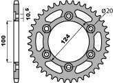 PBR ZĘBATKA TYLNA 1027 44 C45 DUCATI 620 SPORT 03 (JTR735.44) (ŁAŃC. 520)