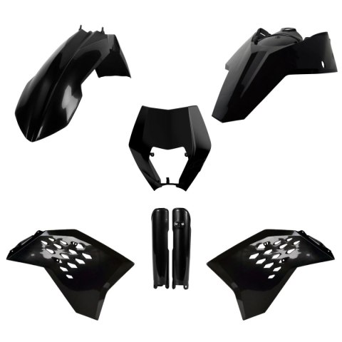 POLISPORT KOMPLET PLASTIKÓW (FULL KIT) KTM EXC/EXC-F '08-'11 W ZESTAWIE TABLICA PRZEDNIA (8666700003) I OSŁONY AMORTYZATORÓW (83 POLISPORT KOMPLET PLASTIKÓW (FULL KIT) KTM EXC/EXC-F '08-'11 W ZESTAWIE TABLICA PRZEDNIA (8666700003) I OSŁONY AMORTYZATORÓW (83