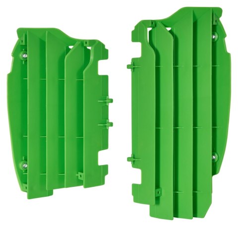POLISPORT OSŁONY CHŁODNICY (KRATKI - KOMPLET) KAWASAKI KX 450F '12-'15 KOLOR ZIELONY POLISPORT OSŁONY CHŁODNICY (KRATKI - KOMPLET) KAWASAKI KX 450F '12-'15 KOLOR ZIELONY