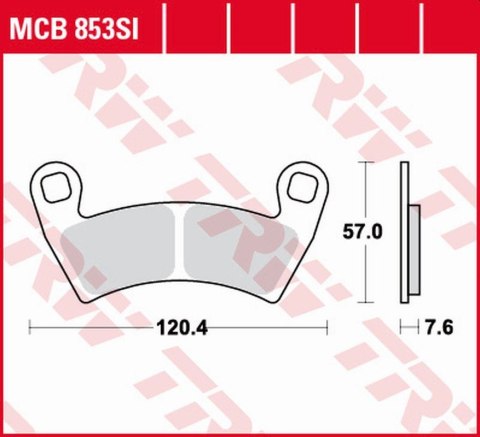 TRW ZF KLOCKI HAMULCOWE KH452 SINTER OFFROAD POLARIS RANGER 400 '10-, 500 '08-, 700 '08-'09, 800 '10-, 900 '11-, GENERAL 1000 '1 TRW ZF KLOCKI HAMULCOWE KH452 SINTER OFFROAD POLARIS RANGER 400 '10-, 500 '08-, 700 '08-'09, 800 '10-, 900 '11-, GENERAL 1000 '1