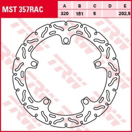 TRW ZF TARCZA HAMULCOWA PRZÓD BMW S 1000R '09-, S 1000RR '09-'18, S 1000XR '15-'19, R 1100S '01-'05, R 1150R/RS/RT '00-'06, K 12