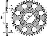 PBR ZĘBATKA TYLNA 247 35 C45 HONDA CB 250 RSE 84-86 (ŁAŃC. 520) (JTR247.35)