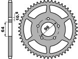 PBR ZĘBATKA TYLNA 254 37 C45 HONDA CBF 250 04-07 (JTR254.37) (ŁAŃC. 520)