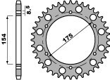 PBR ZĘBATKA TYLNA 258 46 HONDA VFR800F 98-13, VFR800X 11-14 (ŁAŃC. 530) (JTR1340.46 (+2)
