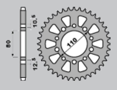 JR ZĘBATKA TYLNA 334 41 HONDA CBR 1000F '96-'00 (SC24), VF 500F '85-'88 (JTR1334.41) (ŁAŃC. 530) (33441JT) JR ZĘBATKA TYLNA 334 41 HONDA CBR 1000F '96-'00 (SC24), VF 500F '85-'88 (JTR1334.41) (ŁAŃC. 530) (33441JT)