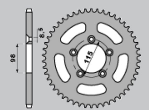 JR ZĘBATKA TYLNA ALUMINIOWA (ANODOWANA) 4552 50 KTM SX 65 '04-'11, SX 65 '12-'21 (+2) (JTR894.50) KOLOR POMARAŃCZOWY JR ZĘBATKA TYLNA ALUMINIOWA (ANODOWANA) 4552 50 KTM SX 65 '04-'11, SX 65 '12-'21 (+2) (JTR894.50) KOLOR POMARAŃCZOWY