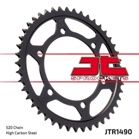 JT ZĘBATKA TYLNA 475 40 KAWASAKI KLR 250 '84-'05 (47540JT) (ŁAŃC. 520) JT ZĘBATKA TYLNA 475 40 KAWASAKI KLR 250 '84-'05 (47540JT) (ŁAŃC. 520)