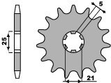 PBR ZĘBATKA PRZEDNIA 567 15 18NC YAMAHA XS 250SE (ŁAŃC. 530) PBR ZĘBATKA PRZEDNIA 567 15 18NC YAMAHA XS 250SE (ŁAŃC. 530)