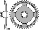 PBR ZĘBATKA TYLNA 381 37 F (ŁAŃC. 415)
