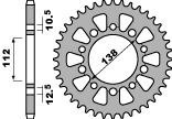 PBR ZĘBATKA TYLNA 4384 42 C45 HONDA CB/CBR (ŁAŃC. 520) (JTR1316.42) PBR ZĘBATKA TYLNA 4384 42 C45 HONDA CB/CBR (ŁAŃC. 520) (JTR1316.42)