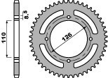 PBR ZĘBATKA TYLNA 4418 46 C45 KAWASAKI KX 65 00-20 (JTR1465.46) (ŁAŃC. 420)
