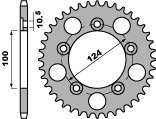 PBR ZĘBATKA TYLNA 4443 39 C45 DUCATI 749/749 DARK 04-06 (ŁAŃC. 525) (JTR744.39)