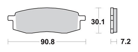 SBS PROMOCJA KLOCKI HAMULCOWE KH105 OFF-ROAD SINTER KOLOR ZŁOTY SBS PROMOCJA KLOCKI HAMULCOWE KH105 OFF-ROAD SINTER KOLOR ZŁOTY