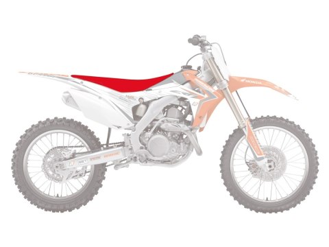 BLACKBIRD POKROWIEC / POSZYCIE NA SIEDZENIE HONDA CRF 250R '14-'17, CRF 450R '13-'16 PYRAMID (PMD) KOLOR CZERWONY BLACKBIRD POKROWIEC / POSZYCIE NA SIEDZENIE HONDA CRF 250R '14-'17, CRF 450R '13-'16 PYRAMID (PMD) KOLOR CZERWONY