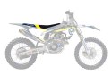 BLACKBIRD POKROWIEC / POSZYCIE NA SIEDZENIE HUSQVARNA FC/TC '16-'18, TE/FE '17-'19 DREAM 4 KOLOR CZARNY NIEBIESKI ŻÓŁTY