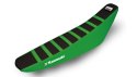 BLACKBIRD POKROWIEC / POSZYCIE NA SIEDZENIE KAWASAKI KXF 250 '13-'20, KXF 450 '12-'18 ZEBRA KOLOR CZARNY ZIELONY