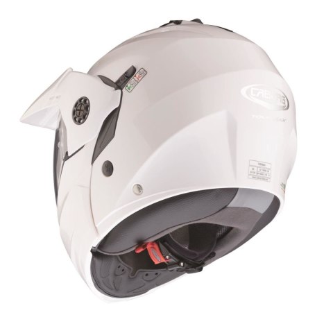CABERG WYPRZEDAŻ KASK SZCZĘKOWY FLIP-UP ENDURO MODEL TOURMAX (PINLOCK) KOLOR BIAŁY METALIK ROZMIAR XS (5/5 GWIAZDEK W TESTACH SH CABERG WYPRZEDAŻ KASK SZCZĘKOWY FLIP-UP ENDURO MODEL TOURMAX (PINLOCK) KOLOR BIAŁY METALIK ROZMIAR XS (5/5 GWIAZDEK W TESTACH SH