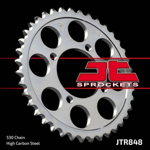 JT ZĘBATKA TYLNA 848 39 YAMAHA RD 250 (76-77), RD 350 (80-82) (84839JT) (ŁAŃC. 530) JT ZĘBATKA TYLNA 848 39 YAMAHA RD 250 (76-77), RD 350 (80-82) (84839JT) (ŁAŃC. 530)