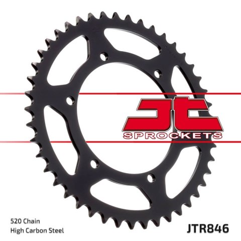 JT ZĘBATKA TYLNA 859 40 YAMAHA YZF 600R THUNDERCAT '96-'03, FZR 1000 '87-'97 (85940JT) (ŁAŃC. 520) JT ZĘBATKA TYLNA 859 40 YAMAHA YZF 600R THUNDERCAT '96-'03, FZR 1000 '87-'97 (85940JT) (ŁAŃC. 520)