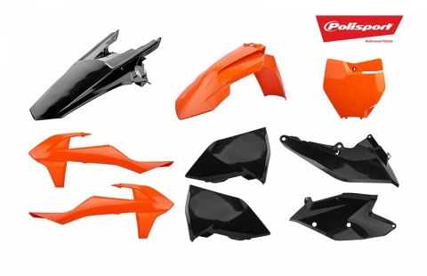 POLISPORT KOMPLET PLASTIKÓW KTM SX/SX-F '16-'18 W ZESTAWIE TABLICA PRZEDNIA (8664900001) KOLOR CZARNY POMARAŃCZOWY POLISPORT KOMPLET PLASTIKÓW KTM SX/SX-F '16-'18 W ZESTAWIE TABLICA PRZEDNIA (8664900001) KOLOR CZARNY POMARAŃCZOWY