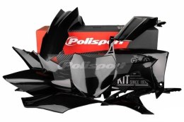 POLISPORT WYPRZEDAŻ KOMPLET PLASTIKÓW HONDA CRF 250R '14-'17; CRF 450R '13-'16 KOLOR CZARNY