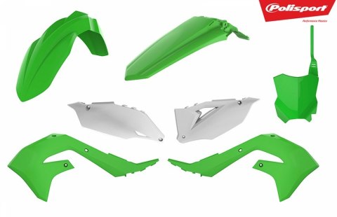 POLISPORT WYPRZEDAŻ KOMPLET PLASTIKÓW KAWASAKI KXF 250 '21-'24; KXF 450 '19-'23 W ZESTAWIE TABLICA PRZEDNIA (8665900002) KOLOR Z POLISPORT WYPRZEDAŻ KOMPLET PLASTIKÓW KAWASAKI KXF 250 '21-'24; KXF 450 '19-'23 W ZESTAWIE TABLICA PRZEDNIA (8665900002) KOLOR Z