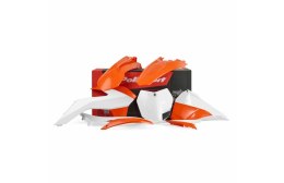 POLISPORT WYPRZEDAŻ KOMPLET PLASTIKÓW KTM SX/SX-F '13-'15 W ZESTAWIE TABLICA PRZEDNIA (8659100002) KOLOR POMARAŃCZOWY OEM