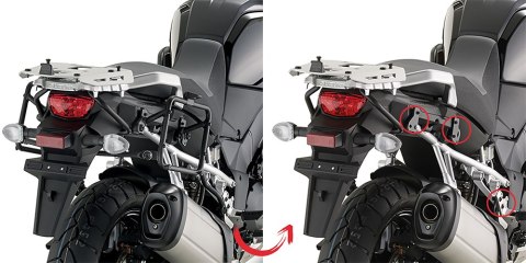 KAPPA STELAŻ KUFRÓW BOCZNYCH SZYBKIEGO MONTAŻU MONOKEY SUZUKI DL 1000 V-STROM (14-19) - RÓWNIEŻ POD KUFRY MONOKEY RETRO-FIT KVE KAPPA STELAŻ KUFRÓW BOCZNYCH SZYBKIEGO MONTAŻU MONOKEY SUZUKI DL 1000 V-STROM (14-19) - RÓWNIEŻ POD KUFRY MONOKEY RETRO-FIT KVE
