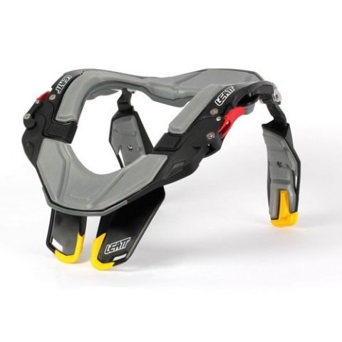 LEATT OCHRANIACZ SZYI STX ROAD NECK BRACE KOLOR ŻÓŁTY/SZARY/CZARNY ROZMIAR XXL LEATT OCHRANIACZ SZYI STX ROAD NECK BRACE KOLOR ŻÓŁTY/SZARY/CZARNY ROZMIAR XXL