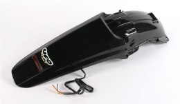 UFO BŁOTNIK TYŁ HONDA CRF 450X '05-'09 Z LAMPKĄ LED KOLOR CZARNY
