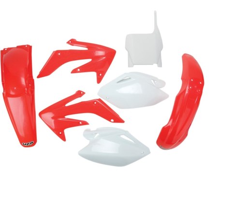 UFO KOMPLET PLASTIKÓW HONDA CRF 250R '04-'05 KOLOR OEM (CZERWONY/BIAŁY) (HO104E999) UFO KOMPLET PLASTIKÓW HONDA CRF 250R '04-'05 KOLOR OEM (CZERWONY/BIAŁY) (HO104E999)