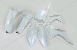 UFO KOMPLET PLASTIKÓW HONDA CRF 450R '13-'16, CRF 250R '14-'17 KOLOR BIAŁY(HO116E041)
