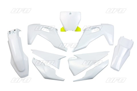 UFO KOMPLET PLASTIKÓW HUSQVARNA TC 125/250 '19-'22, FC 250/350/450 '19-'22 KOLOR OEM (BIAŁY) (HU622E999) UFO KOMPLET PLASTIKÓW HUSQVARNA TC 125/250 '19-'22, FC 250/350/450 '19-'22 KOLOR OEM (BIAŁY) (HU622E999)