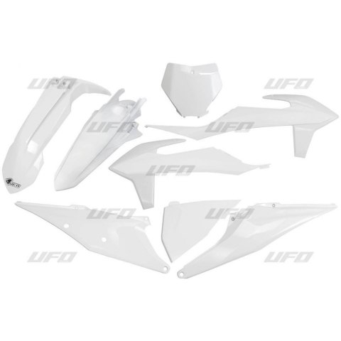 UFO KOMPLET PLASTIKÓW KTM SX 125/150/250 '19-'22, SXF (SX-F) 250/350/450 '19-'22 KOLOR KOLOR BIAŁY (KT522E047) UFO KOMPLET PLASTIKÓW KTM SX 125/150/250 '19-'22, SXF (SX-F) 250/350/450 '19-'22 KOLOR KOLOR BIAŁY (KT522E047)