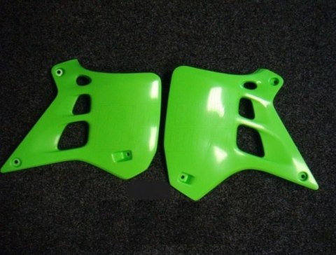 UFO OSŁONY CHŁODNICY KAWASAKI KX 250 '90-'91 KOLOR ZIELONY UFO OSŁONY CHŁODNICY KAWASAKI KX 250 '90-'91 KOLOR ZIELONY