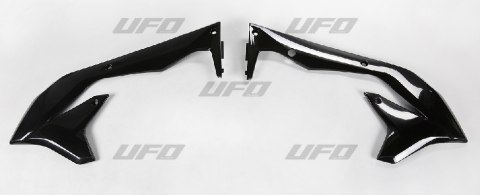 UFO OSŁONY CHŁODNICY KAWASAKI KXF 450 '16-'17, KOLOR CZARNY UFO OSŁONY CHŁODNICY KAWASAKI KXF 450 '16-'17, KOLOR CZARNY