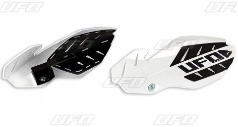 UFO OSŁONY RĄK (HANDBARY) FLAME KTM SX 125 '14-'15, EXC 125 '14-'16, KOLOR BIAŁY/CZARNY (Z MOCOWANIAMI) UFO OSŁONY RĄK (HANDBARY) FLAME KTM SX 125 '14-'15, EXC 125 '14-'16, KOLOR BIAŁY/CZARNY (Z MOCOWANIAMI)