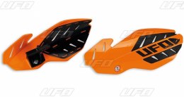 UFO OSŁONY RĄK (HANDBARY) FLAME KTM SX 125 '16, SX 250 '14-'16, EXC 250/300 '14-'16, SXF/EXCF '14-'16, KOLOR POMARAŃCZOWY/BIAŁY 