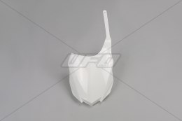 UFO TABLICA NA NUMER STARTOWY KAWASAKI KXF 250 '13-'16, KXF 450 '13-'15 KOLOR BIAŁY
