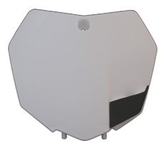 UFO TABLICA NA NUMER STARTOWY KTM SX/SXF '13-'16 KOLOR BIAŁY