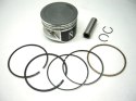 NAMURA TŁOK HONDA TRX 250 TE/TM FOURTRAX RECON '02-'24, TRX 250 EX '01-'08, TRX 250 X '09-'24 (68,45MM) (Z WYCIĘCIEM NA ZAWORY -