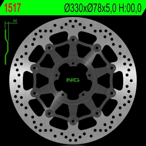 NG TARCZA HAMULCOWA PRZÓD DUCATI SCRAMBLER 800 15-18 (330X78X5,0MM) (5X8,5MM) NG TARCZA HAMULCOWA PRZÓD DUCATI SCRAMBLER 800 15-18 (330X78X5,0MM) (5X8,5MM)