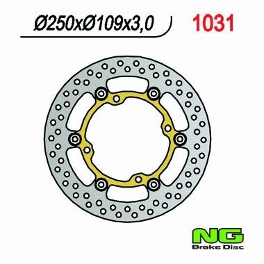 NG TARCZA HAMULCOWA PRZÓD KAWASAKI KXF 250/450 '03-'14 (250X109X3) (4X9,5MM) PŁYWAJĄCA NG TARCZA HAMULCOWA PRZÓD KAWASAKI KXF 250/450 '03-'14 (250X109X3) (4X9,5MM) PŁYWAJĄCA