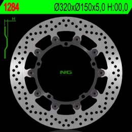 NG TARCZA HAMULCOWA PRZÓD TRIUMPH SPEED TRIPLE 1050 '08-'17, SPRINT 1050 '10-'14 (320X150X5) (5X10,5MM) PŁYWAJĄCA