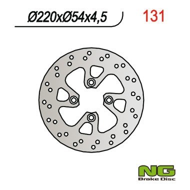 NG TARCZA HAMULCOWA PRZÓD YAMAHA YP 125 MAJESTY '96-'98 (220X54X4,5) NG TARCZA HAMULCOWA PRZÓD YAMAHA YP 125 MAJESTY '96-'98 (220X54X4,5)