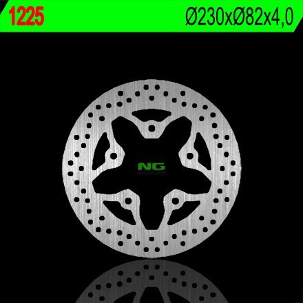 NG TARCZA HAMULCOWA TYŁ KAWASAKI ZXR 750 '91-'95, ZX 7R '96-'99, ZX 9R '94-'97, GTR 1000 '86-'93, ZR 1100 '96-'98 (230X82X4) (5X NG TARCZA HAMULCOWA TYŁ KAWASAKI ZXR 750 '91-'95, ZX 7R '96-'99, ZX 9R '94-'97, GTR 1000 '86-'93, ZR 1100 '96-'98 (230X82X4) (5X