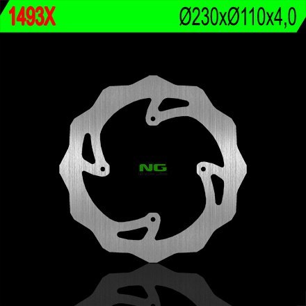 NG TARCZA HAMULCOWA TYŁ KTM FREERIDE '15 (230X110X4) (4X6,5MM) WAVE NG TARCZA HAMULCOWA TYŁ KTM FREERIDE '15 (230X110X4) (4X6,5MM) WAVE