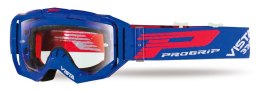 PROGRIP GOGLE PG3303-104 TR VISTA KOLOR NIEBIESKI (SZYBA PG3310 LIGHT SENSITIVE, ANTISCRATCH, NO FOG, ANTI UV + DRUGA GRATIS) (P