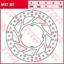 TRW ZF TARCZA HAMULCOWA PRZÓD KAWASAKI KX 125 03-05, KLX / KX 250 93-17, KLX 650 93-95, SUZUKI RMZ 250 04-06 (PROMOCJA)