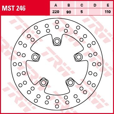 TRW ZF TARCZA HAMULCOWA TYŁ SUZUKI GSXR 600 / 750 96-18, SV 650 03-10, GSXR 1000 01-16, SV 1000 03-08, TL 1000 97-01 (PROMOCJA) TRW ZF TARCZA HAMULCOWA TYŁ SUZUKI GSXR 600 / 750 96-18, SV 650 03-10, GSXR 1000 01-16, SV 1000 03-08, TL 1000 97-01 (PROMOCJA)